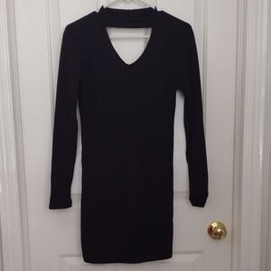 Black Long Sleeve Dress Sz L